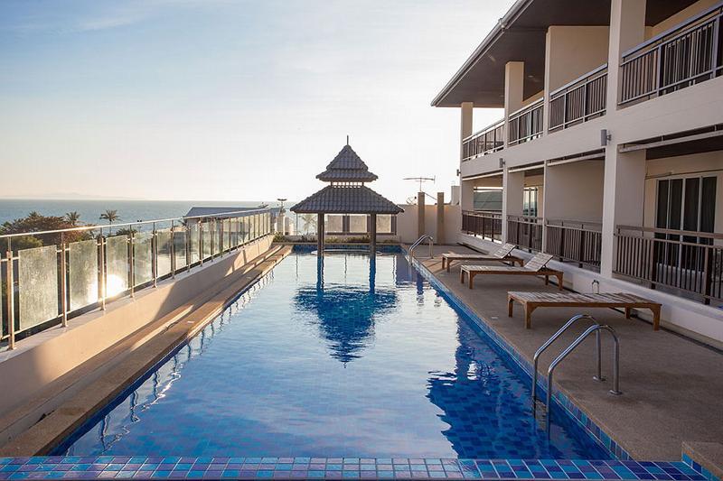 R-Con Sea Terrace Hotell Pattaya Eksteriør bilde